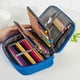 thumbnail image 2 of Estuche para lápices de colores con 72 ranuras y 2 fundas - Portátil, multiusos, con cremallera Rosa roja, 2 of 7