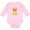 AD-Pink, variant on Hamster Kids Pet Gift Boys or Girls Long Sleeve Baby Bodysuit