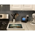 thumbnail image 4 of Graveyard Spooky Halloween Glass Cutting Board Large 12 in x 15 in, 4 of 5