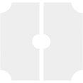 thumbnail image 4 of 34"OD x 6"ID x 20 1/4"C x 1"P Locke Architectural Grade PVC Contemporary Ceiling Medallion, Two Piece, 4 of 11