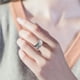 thumbnail image 3 of Jumpingount 2 piezas mujeres hombres anillo regalo moda decoración accesorio romántico dedo anillos cumpleaños regalo joyería adorno vestido Ropa, zapatos y accesorios Miscelánea No.9, 3 of 6