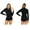Classic Black, variant on MWTA Black 2/2mm Back Zip Neoprene Shorty Spring Wetsuit with Key Pocket For Women Size 8