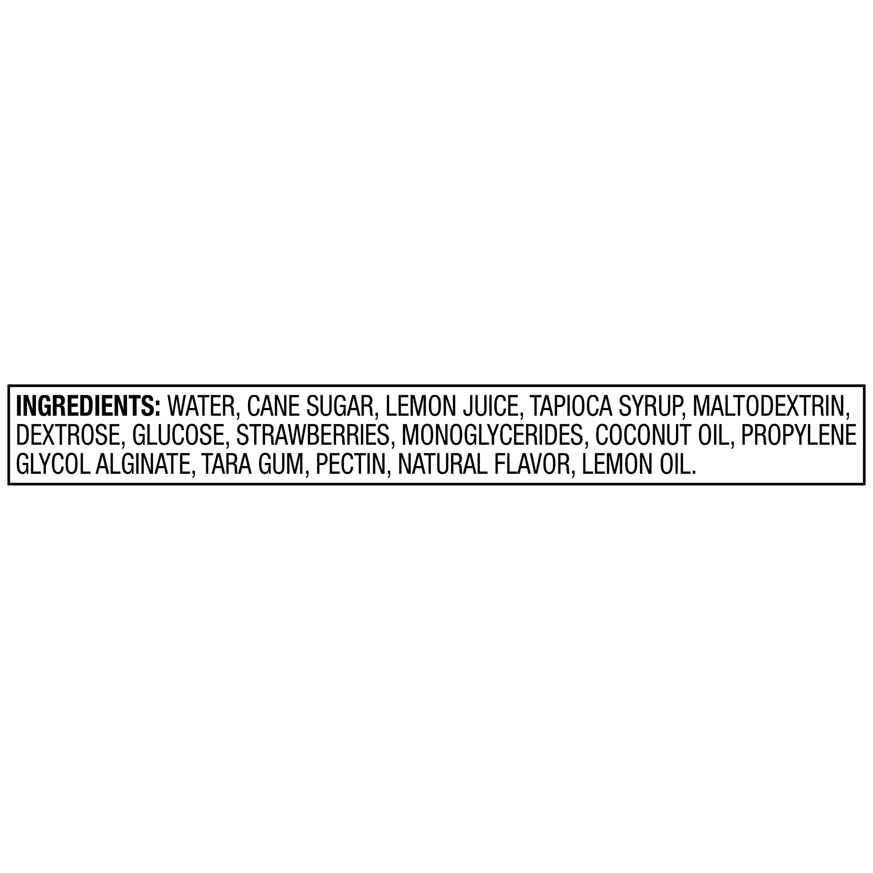 bettergoods Dairy-Free Lemon Strawberry Sorbet, 30 fl oz (Frozen)