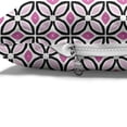 thumbnail image 4 of Vintage Pet Bed, Repetitive Vibrant Tones Hand Drawn Circles Motifs Retro Illustration, Chew Resistant Pad for Dogs and Cats Cushion with Removable Cover, 24" x 39", Pale Mauve and Pink, by Ambesonne, 4 of 4