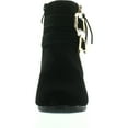 thumbnail image 3 of LINK PEGGY-90K Children Girl's Wedge Heel Double Straps High Top Ankle Booties, 3 of 4