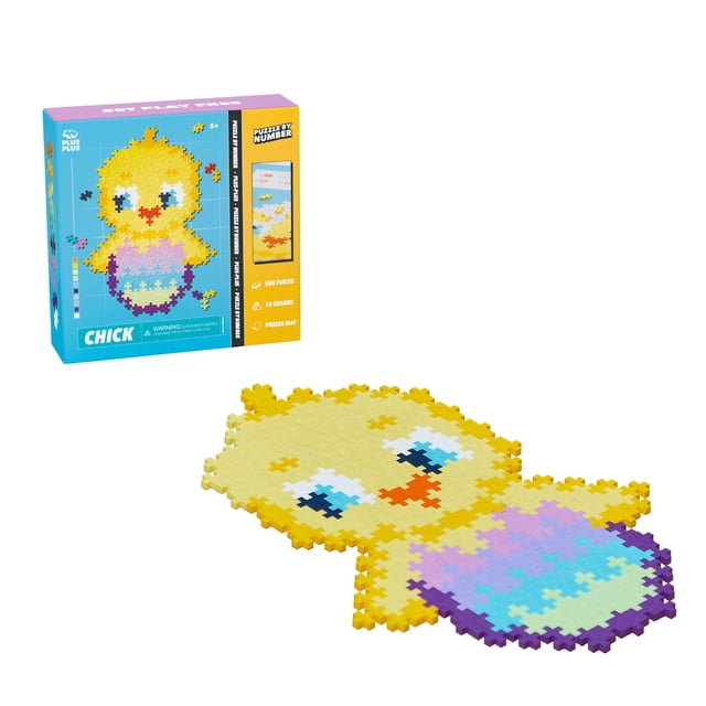 Puzzle PLUS PLUS Puzzle por número 250 piezas Chick