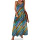 thumbnail image 1 of Vestido sin mangas de frutas del bosque (quandongs y albaricoques) Vestido largo mujer vestidos de coctel, 1 of 7