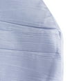 thumbnail image 6 of BalsaCircle Dusty Blue Crushed Crinkle Taffeta Stretchable Banquet Chair Cover Party Events Home, 6 of 8