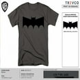thumbnail image 2 of Batman Retro Symbol Grey T-Shirt-Medium, 2 of 2
