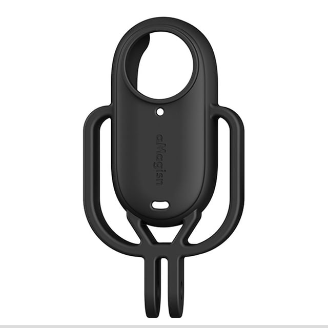 Funda Silicona Adaptador Montaje Jaula Cubierta Cámara para Insta360 GO 3 (Vertical)