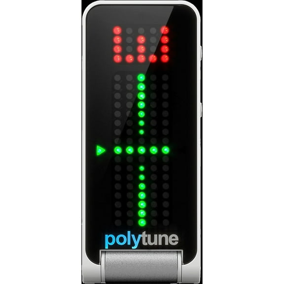 TC Electronic PolyTune Polyphonic Clip-On Tuner White