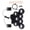 Black, variant on BQBQERT Portable Electronic Drum for Travel and Home Use USB Powered Sound Output
