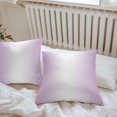 thumbnail image 6 of Throw Pillow Covers 16x16 Inch Set of 2, Light Purple Ombre Waterproof Outdoor Pillow Covers, Modern Gradient Abstract Art Decorative Cushion Pillowcases for Couch, Sofa, Bed, Garden, Patio, 6 of 9