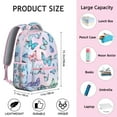 thumbnail image 6 of "Elegant Butterfly Backpack for School & College - Water-Resistant Laptop Bookbag with Padded Straps, Stylish Floral Print Gift for Teens & Adults, Spacious & Lightweight", 6 of 6