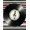 Black White, Pattern 19, variant on ODIKA 8'x10' Washable Area Rug Disc Vinyl Record Retro Cd Concentric Grooves Motif Shaped Music for King Size Bedroom Under Bed, Master Suite, Non-Shedding, Easy Care