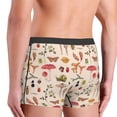 thumbnail image 4 of Kdxio Men's Boxer Briefs with Retro Autum Mushrooms Print - Comfortable and Breathable Underwear for Everyday Wear, 4 of 7