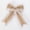 Circle Edge, variant on Natural Burlap Lace Bows 4.3 Inch Rustic Burlap Bows for Christmas Tree Decorations Vintage White Lace Wedding Bows Jute Wreath Bows Gift Bows for Crafts Baby Shower Diaper Cake - 12 Counts