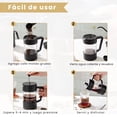 thumbnail image 4 of Cafetera de Diseño Vintage Francesa de 800 ml, 4 of 5