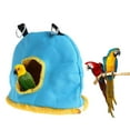thumbnail image 4 of Hamaca suave para pájaros, colgante, cama para Guinea, suministros para mascotas Salvador nido de pájaro de peluche, 4 of 10