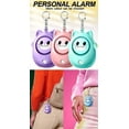 thumbnail image 4 of Personal Safe Alarm for Women Protection Keychain Safety Sound Siren 130dB with Strobe Light LED Flashlight Emergency Security for Elderly Men, 4 of 7
