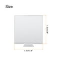 thumbnail image 2 of Uxcell 100pcs Mini Cake Boards, Mousse Cake Cardboards Square for Cake Base(Silver), 2 of 5