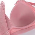 thumbnail image 5 of SMihono Women's Bras Seamless Soft Perspective Breastfeeding Everyday Bra Breathable Comfort No Underwire Supportive Bralette Pink M（40/90C）, 5 of 6
