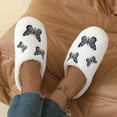 thumbnail image 5 of Vamuko Womens Fluffy Slippers 2025 Plush House Slippers Cute Cushioned Winter Slip on Shoes Non-Slip Animal Slippers Light Purple 6, 5 of 7