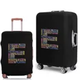 thumbnail image 1 of 2022 Luggage Case Protective Cover Text 26 Letter Pattern Travel Elastic Duffle Luggage Dust Cover for 18-28 Inch Suitcase 8text E L, 1 of 6