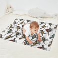 thumbnail image 2 of Cartoon Dinosaurs Names Pattern Blanket,Comfortable Soft Lamb Wool Throw Blanket,All Season,Warm Lightweight Blankets for Sofa Bed Couch Living Room Chair,30"x40", 2 of 4
