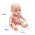 thumbnail image 4 of RXIRUCGD Jouets Simulation Bébé Poupée en Caoutchouc Souple Remplaçable Vaisselle pour Enfants Jouets de Maison de Jeu, 4 of 7