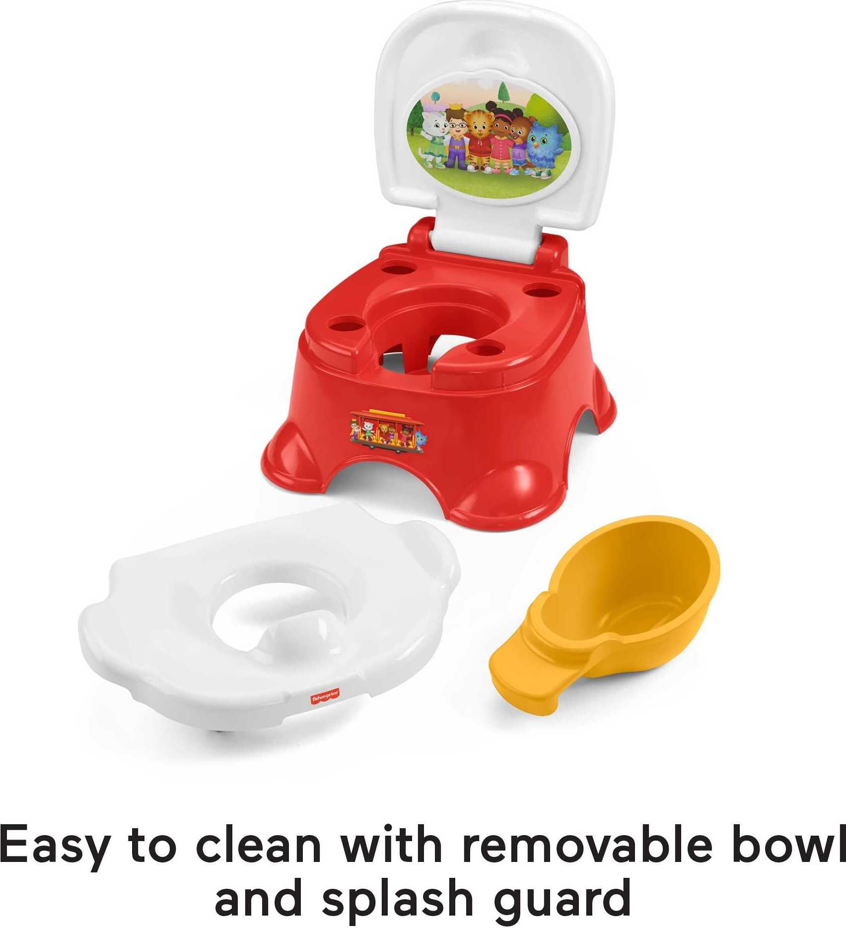 Fisher-Price Daniel Tiger's Neighborhood Potty Toddler Training Toilet