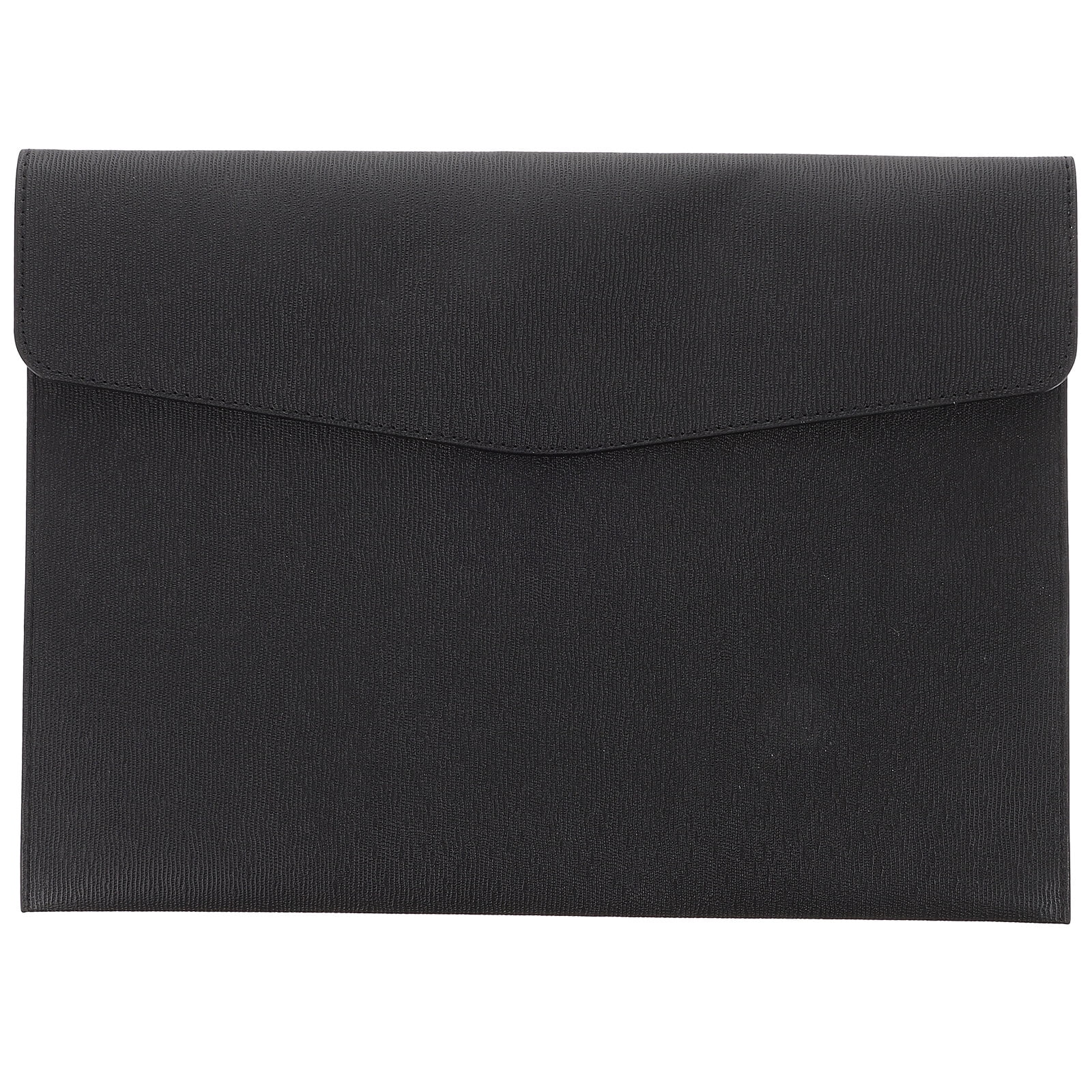 HEMOTON Leather A4 File Folder Envelope Folder Case With Snap Closure hemoton-leather-a4-file-folder-envelope-folder-case-with-snap-closure