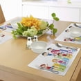 thumbnail image 4 of Ambesonne Science Place Mats Set of 4, Boys Girls Numbers, Standard Size, Multicolor, 4 of 6