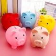 thumbnail image 4 of BINGLI Plastic Piggy Bank for Kids, Cute Cartoon Animal Coin Money Bank for Boys Girls, Creative Savings Bank Gift for Children, Durable Pig Shaped Bank with Slot, 4 of 4