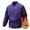 Purple(2025), variant on work jackets for men cold weather Construction high Visibility Water Resistant Coat Ultra Warm with Fleece Lined,Black,M