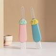 thumbnail image 4 of 3 in 1 Cup Lid Crevice Cleaning Brush Set | Multifunctional Bottle & Straw Detail Cleaner | Portable Brush Kit for Water Bottles, Sports Mugs, Pacifiers | Kitchen Cleaning Tool, 4 of 9