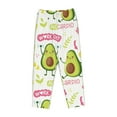 thumbnail image 4 of Balery Avocado Work Out print Women's Pajama Pants,Ultra Lightweight Pjs,Lounge Pant-Medium, 4 of 9