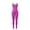 Purple, variant on KHONTS Women's Crisscross Sleeveless Bodycon Cami Jumpsuit Seamless Backless Workout Yoga Pants Rompers Yellow S