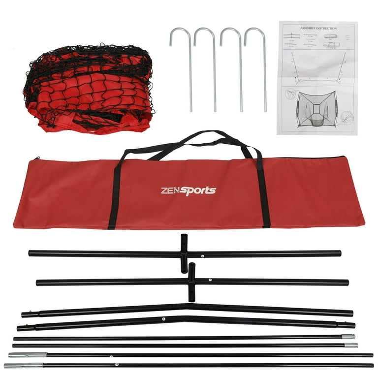 ZenSports 7x7FT Batting Frame Training Net for Baseball