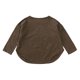 thumbnail image 4 of Gibobby Blusas Para Niñas Elegantes Niños Niño Bebé Unisex Primavera Otoño Sólido Manga Larga Camiseta Tops Ropa Interior （Marrón， 2-3 Años), 4 of 5