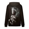 thumbnail image 4 of Womens Pullover Hoodies TIANEK Winter Long Sleeve Horse Graphic Ethnic Style Hoodies With Pocket Drawstring Athletic Womens Crewneck Sweatshirt Sweatshirts for Women, 4 of 4