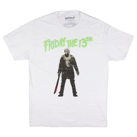 Friday the 13th Womens' Jason Vorhees Boyfriend Fit Graphic Print T-Shirt