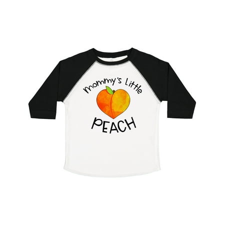 

Inktastic Mommy s Little Peach Cute Peach Heart Gift Toddler Boy or Toddler Girl T-Shirt
