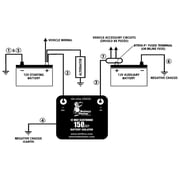 BATTERY ISOLATOR SWITCH-150amp