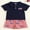 Blue, variant on BemeyourBBs Toddler Baby Boy 4th of July Outfit Baby Boys Memorial Day Independent Day Outfit Patriot American Flag Popsicle Short Sleeve Shirt and Plaid Shorts 2 Pcs Set Toddler Boy Summer Outfit