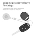 thumbnail image 2 of fastboy Tracker Case Silicone Cover Protector Anti-lost Portable Keychain Replacement for iOS AirTag, Clear, 2 of 5
