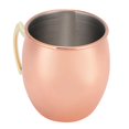thumbnail image 4 of Taza de Mula, Taza de Mula de Acero Inoxidable de 550 ml, Taza de Leche de café de Cerveza de cóctel Pulido Espejo Accesorios de Barra de Fiesta en casa, 3,4x3,9 Pulgadas, 4 of 14