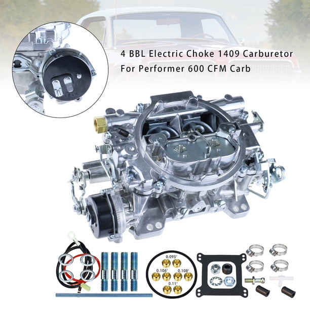 Carburador eléctrico 1409 de 4 BBL para carburador Performer 600 CFM