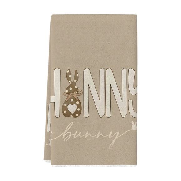 Easter Polyester Platter Towel Kitchen Rag Easter Towel