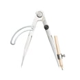 thumbnail image 1 of Mr. Pen - Brújula profesional para carpintería, brújula de 8 pulgadas con ala, brújula grande para geometría, herramienta de dibujo con brújula, 1 of 5